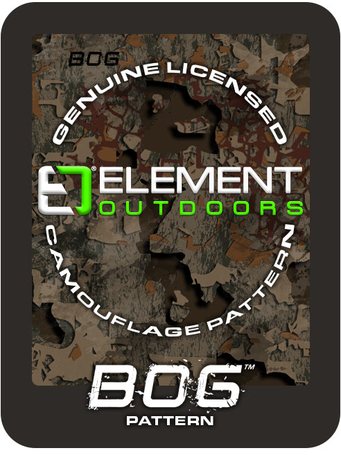 Genuine Licensed Element Outdoors Camouflage Pattern BOG